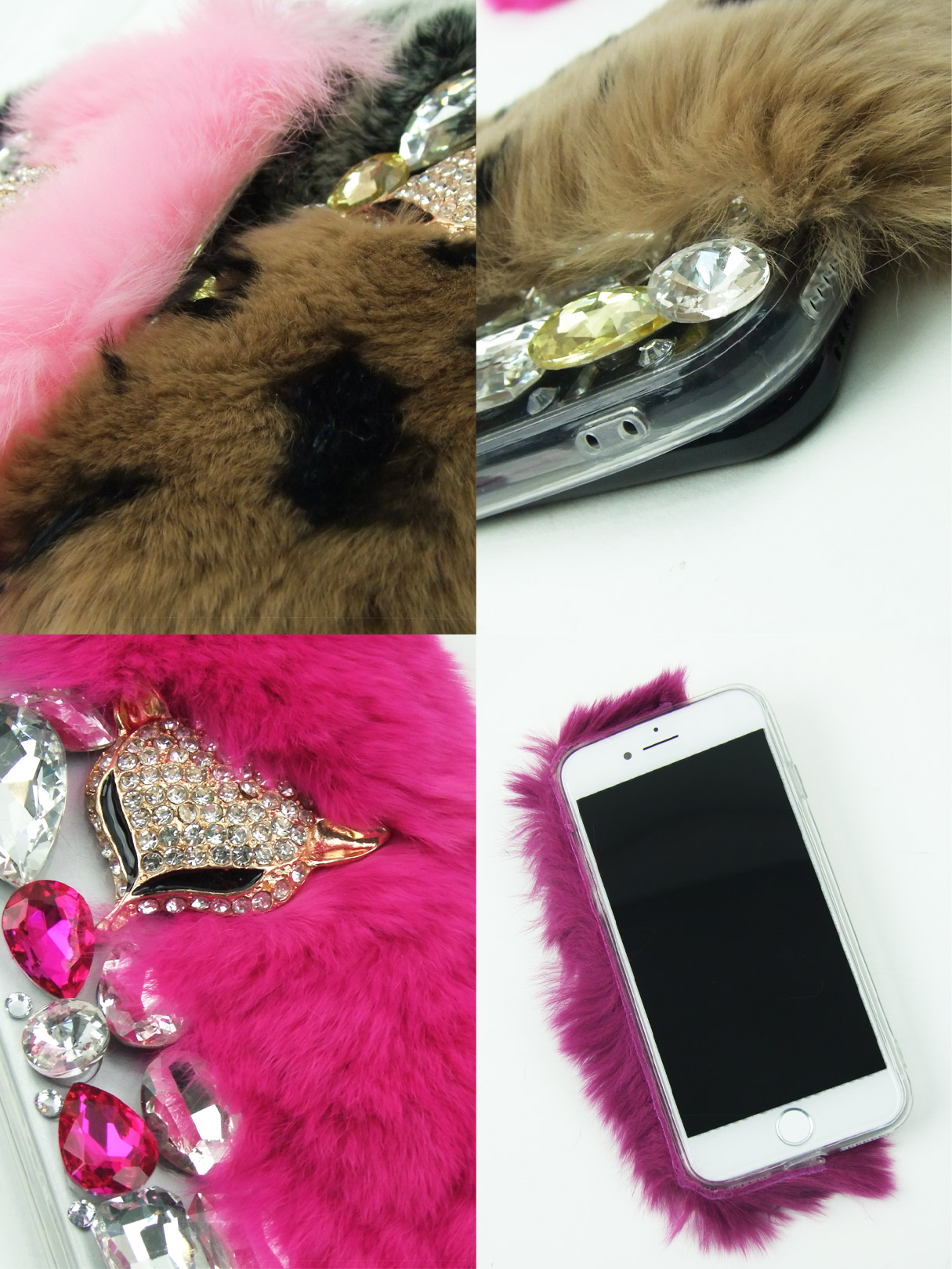 リアルファーiPhoneケース