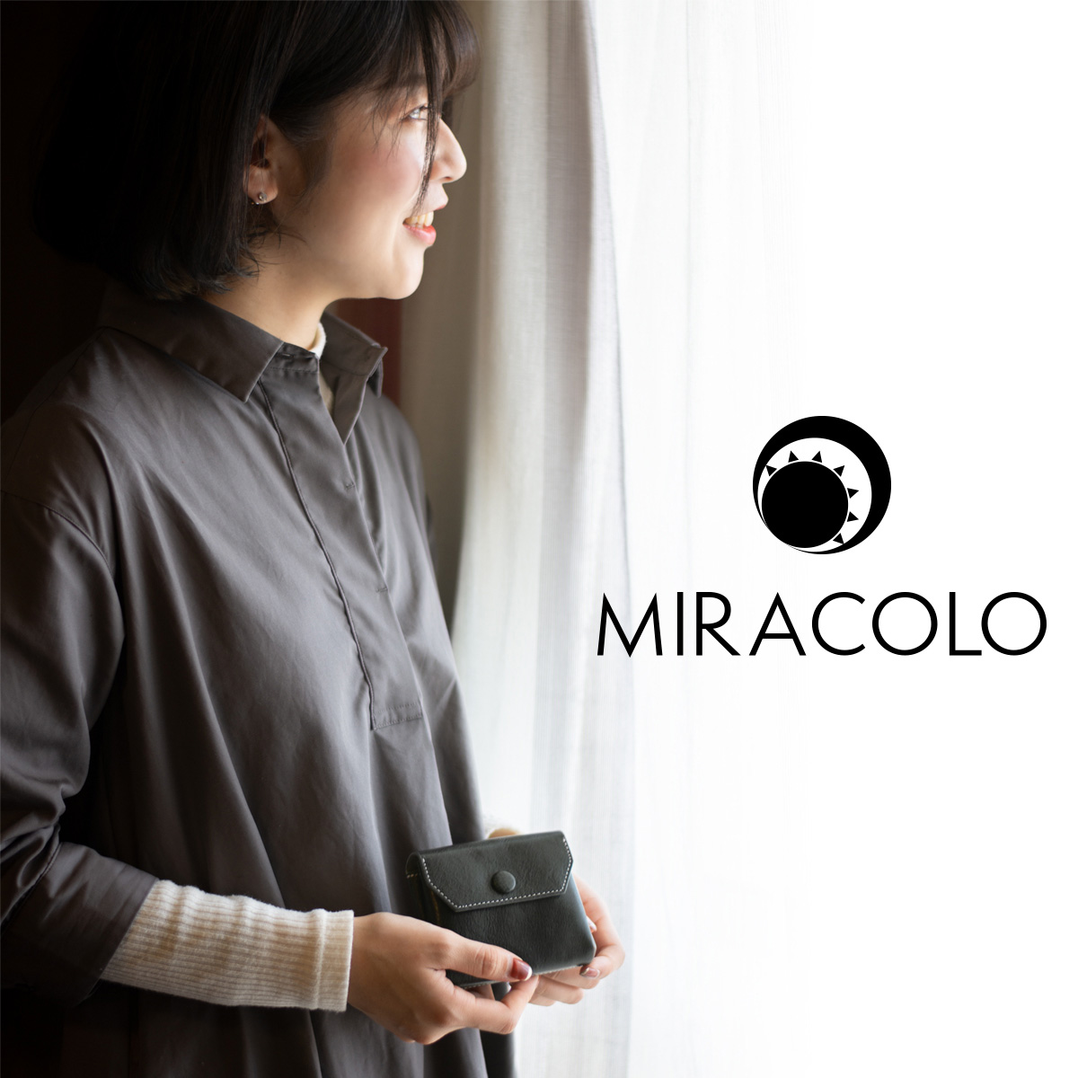 MIRACOLO 本革 イタリアンレザー 小さい財布